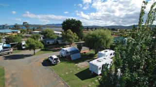 Tasmanian caravan park with jail cell and $223k income listed for $1.35m