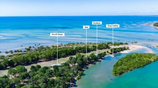 Private Queensland island with airstrip, helipad and mainland base for sale