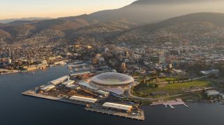 Hobart waterfront venue near future Tasmania Devils AFL stadium for sale or lease