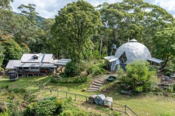 Home with a 'futuristic' dome hosted gatherings in the 'hippy era'