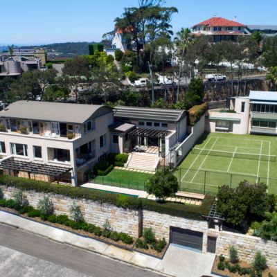Mosman's epic 'two for one' house