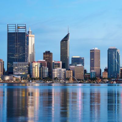 Perth unit prices rise for the first time in more than a year, but experts urge caution as house prices fall