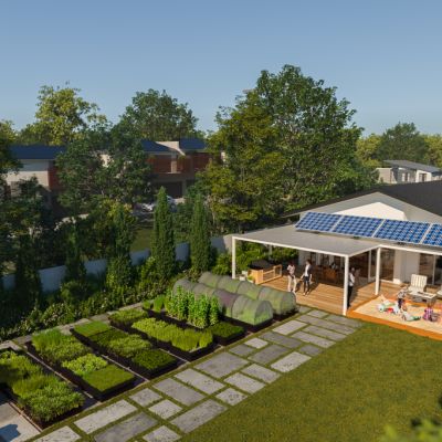 The house of the future: Super-sustainable with room to grow your food
