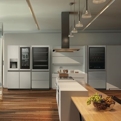 What's hot in 'status symbol kitchens'