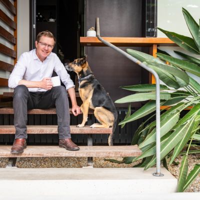 Inside the home of architect Michael Christensen