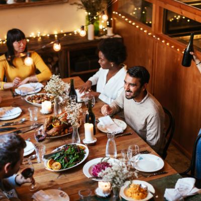 The benefits of eating around the table