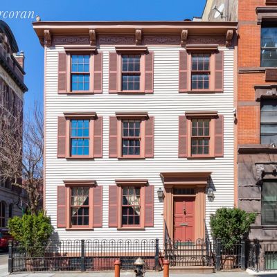 In New York City's West Village, an original 197-year-old wood frame house for sale