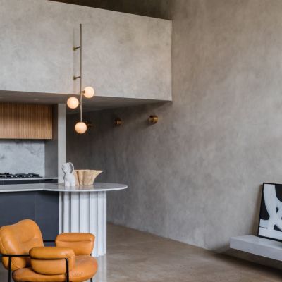 'It's not for everyone': A narrow warehouse becomes a stylish concrete bunker