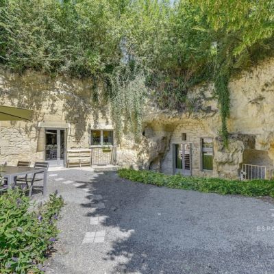 Home built in French cave