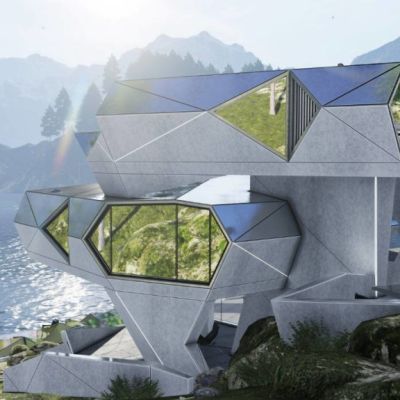 Architect designs bunker house for a post-apocalyptic future