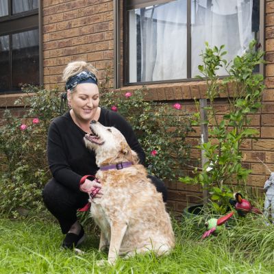 Staying home with Meshel Laurie