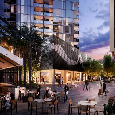 Alive at night: A look inside Belconnen’s newest development complete with private sky park
