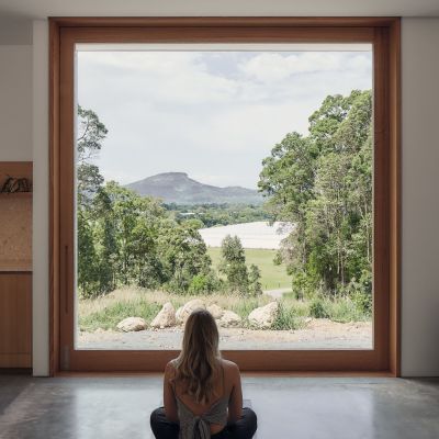 In this new Sunshine Coast house, the living room makes you feel like you’re outside
