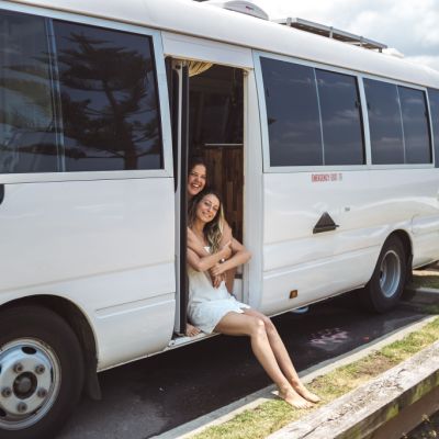 An old school bus became this couple’s dream home