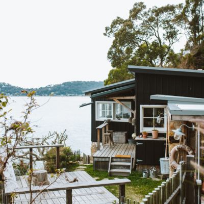 The Little Black Shack on Sydney’s Great Mackerel Beach is beyond picturesque