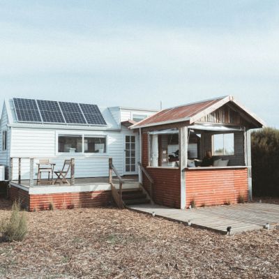 ‘We did it all’: The father-daughter duo who built a tiny house from scratch