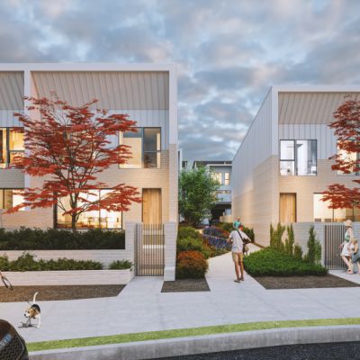 52 new apartments and townhouses for sale on the most elevated site in Denman Prospect