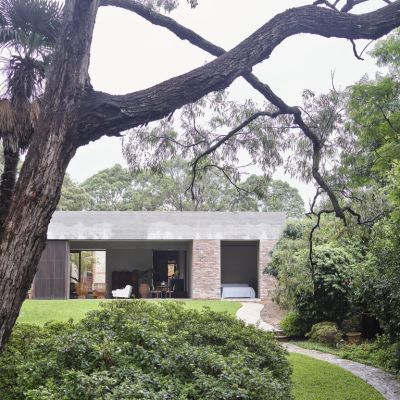 Timeless Sydney garden house designed to evoke peace and connection to nature