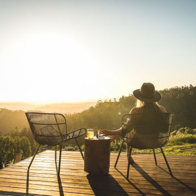Go off-grid at the luxe Larnook cabins in the Dandenong Ranges