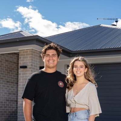 How a teenage couple combined savings and grants to get onto the property ladder