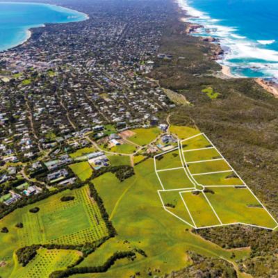 Eight blocks of land in Portsea, some with ocean views, sell for almost $50m in hot auction