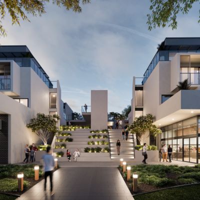 New townhouses released as stage three of a mixed-use precinct coming to Bruce