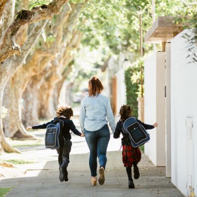 What were the most in-demand school zones for Canberra property hunters ahead of the school year?