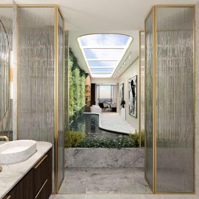 The latest looks in high-end bathrooms and where to find them on the market