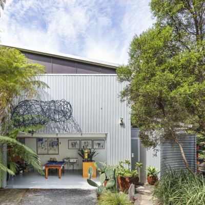 Inside an architect’s own terrace in Newtown heading to auction