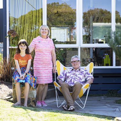 Inside the eclectic holiday home full of vintage treasures and Gumtree bargains