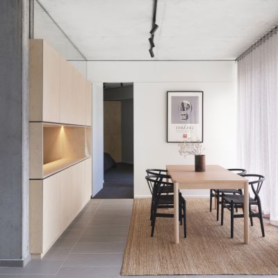 A Canberra architect’s bespoke renovation of his family’s one-bedroom apartment