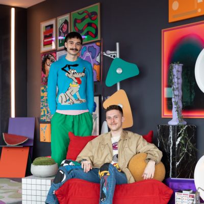 How TikTokers Josh and Matt add personality to their Melbourne CBD apartment