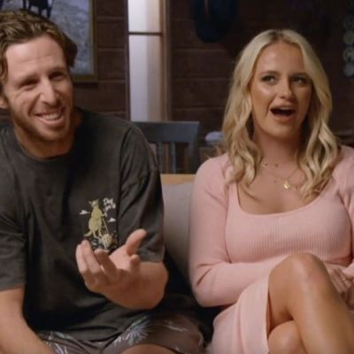 The Block's Dylan and Jenny in hysterics over their huge blunder as the teams go head-to-head in a Nosy Neighbours challenge