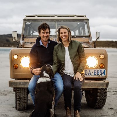 The family living a simpler life on remote Flinders Island