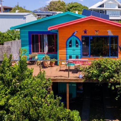 Colourful Bermagui home inspired by Central and South America hits the market