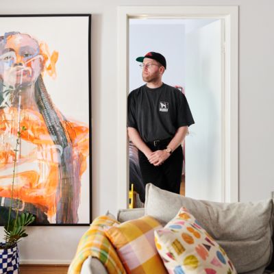 'Turned it into a place I like': How one Canberran made his apartment his creative outlet