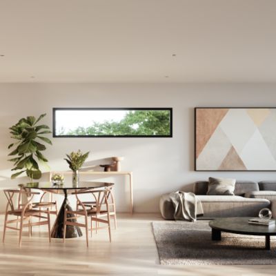 The boutique development in Strathnairn with low-maintenance living