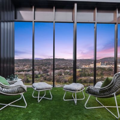 "Really unusual": luxe Canberra penthouse listed for sale