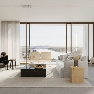 Ethos in Belconnen offers lakeside views and elevated designs