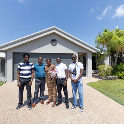 Would you buy a house for your parents? These two young brothers did, after growing up in refugee camps