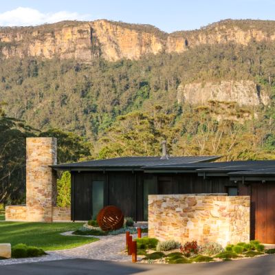 Ancient escarpment the perfect backdrop to modern architectural masterpiece