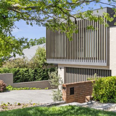Dazzling modernist home hits the market in Red Hill