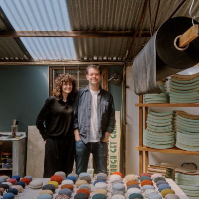 ‘Ultimate fluffability’: How the quest for the perfect cushion sparked this duo’s creative business