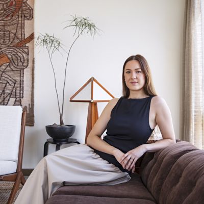 How this Robin Boyd rental inspires Jorja Brown’s vintage furniture business