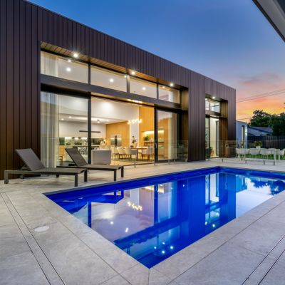 Modernist masterpiece in Griffith wows with curves and marble