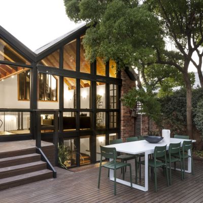 Brawny bluestone meets New York loft in this North Melbourne Victorian Terrace renovation