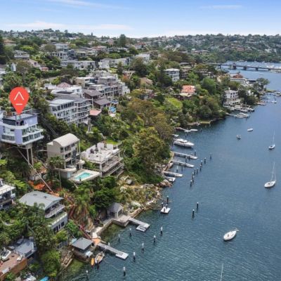 Sydney's floating mansion for sale has to be seen to be believed