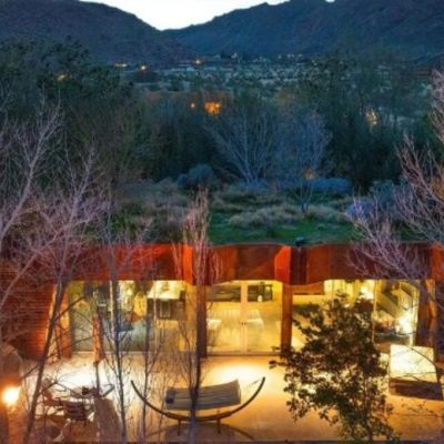 Invisible rock house for sale in California has a meadow on the roof