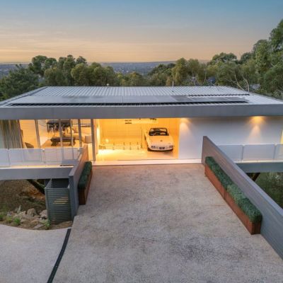 Futuristic, architectural Adelaide Hills home for sale is a one-of-a-kind design