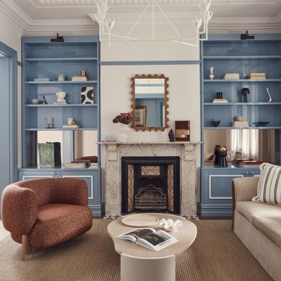 Love blue? You'll love the way it's been used in this 'playful and vibrant' home reno